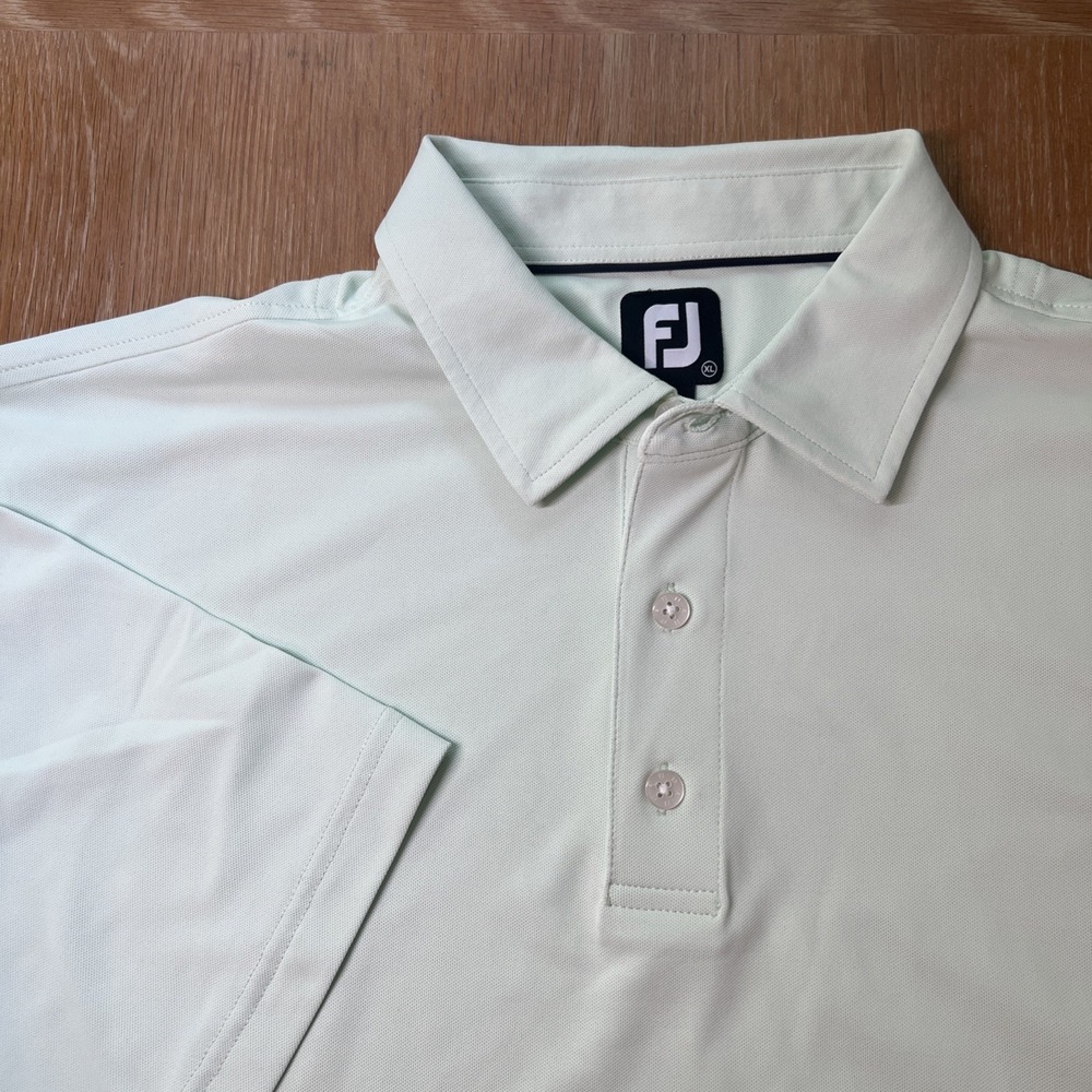 FootJoy FJ Relaxed Fit Performance Golf Polo Shirt‎ Mint Green XL